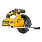 Пила циркулярная аккумуляторная CCSH-20-165, 165 мм, Li-Ion, 20 В Denzel 27405