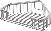 Полка в ванную - корзина угловая, сталь, хром Ledeme L335