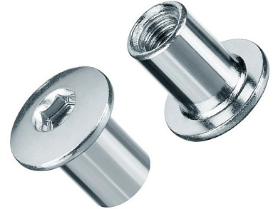 Гайка Эриксона, цилиндрический борт 6х12, 10 шт в зип-локе Starfix SMZ1-86298-10