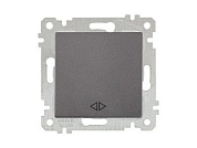 Выключатель промежуточный многопозиционный, скрытый, без рамки, пруж. зажим, дымчатый, RITA, MUTLUSA, 10 A, 250 V, IP 20 перекрестный, промежуточный Mutlusan 22004080195