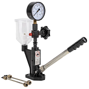 Стенд для проверки дизельных форсунок с манометром и резьбовыми адаптерами-переходниками YATAFORCE YF-905G13
