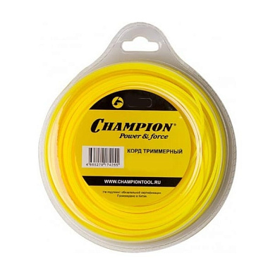 Корд для триммера, 1,3 мм*15 м (звезда), Star CHAMPION C7074