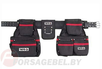 Сумка-ремень для инструментов и гвоздей 21карм. Yato YT-7400