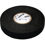 Лента изоляционная на тканевой основе для увязки кабелей 19х0,3 мм 25м Yato YT-81501