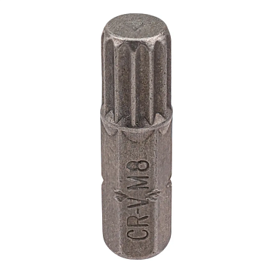 Бита Spline M8 25 мм 1/4" JCB JCB-1282508