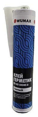 Полиуретановый герметик WUMAX PU 40 Shore A, белый, 280 мл. WÜRTH 18908101