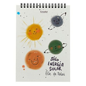 Блокнот "Космос", А5, 48 листов, клетка, разноцветный