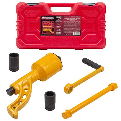 Гайковерт ручной с редуктором 1", головки 32, 33 мм, L330 мм, 1:78, 7500 Н/м ForceKraft FK-34114102 HS