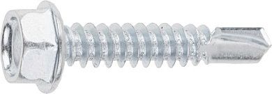 Саморез для фасадных систем 6.3х38 мм нерж.сталь А2, DIN 7504-K 200 шт в карт. уп. Starfix