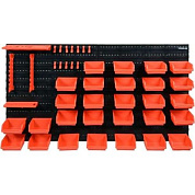 Панель пластмассовая для инструмента 475х272/15 мм, набор 48 частей Vorel 78771