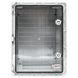 Щит пластиковый с монтажной платой прозр, дверь 400х300х220 мм IP65 EKF PROxima PBT65MP004