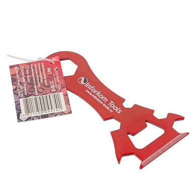 Ключ мультиразмерный с функцией открывания бутылок и мини-линейкой INFORKOM TOOLS IN-001R