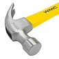 Молоток-гвоздодер 350 гр WMC TOOLS WMC-T7012