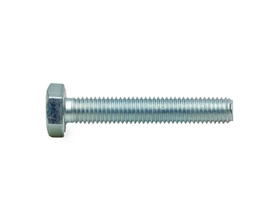 Болт с шестигр. головкой M6х35/35, DIN933/ГОСТ 7798-70,кл.5.8,цинк, 150 шт МОНТАЖ MK112357