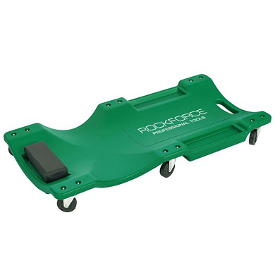 Лежак для автослесаря пластиковый на 6 колесах RockForce RF-9U0311P36-1