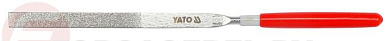 Надфиль алмазный плоский 3х140 мм Yato YT-6140
