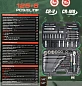 Набор инструментов 125+6 пр. 1/4''&1/2'' 6-гр RockForce RF-41252-5 Premium