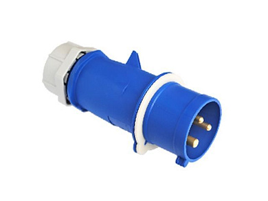 Вилка силовая ВП32-922 (32А 220В 2P+E IP44) Bylectrica ВП32-922