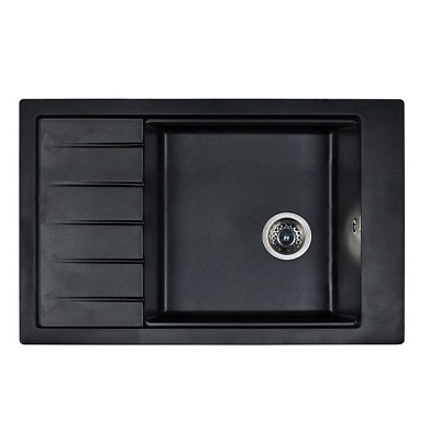 Мойка кухонная из мраморной крошки, onyx, Wisent WP780-25