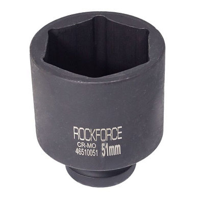 Глубокая ударная головка 51 мм 6-гр. 3/4'' RockForce RF-46510051