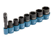 Набор ударных головок 6-13 мм 1/4" 8 пр Makita E-12289
