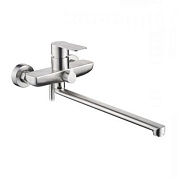 Смеситель для ванны, нержавеющая сталь, сатин L72218 Ledeme