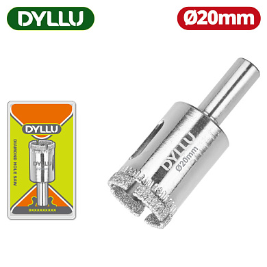 Коронка алмазная 20 мм DYLLU DTKJ7620