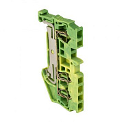 Колодка клеммная пружинная JXB-ST-2,5 3 вывода земля EKF PROxima plc-jxb-st-2.5-3-pen