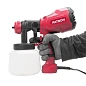 Краскопульт ручной электрический 230В, 400Вт, объем бачка 1л, макс.расход краски 800 мл/мин PATRON P-SG100-640H