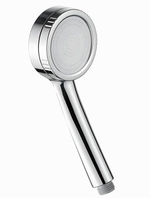 Душевая лейка разборная 1 режим, "ручной душ", пластик, хром Ledeme L22