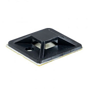 Площадка самоклеящаяся (30х30мм,) черная (100шт,) EKF plc-30x30-b