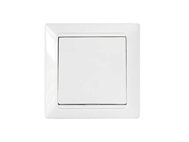 Выключатель 1 клав. с самовозвратом, скрытый, 10А, белый, Стиль, Bylectrica С1 10-896