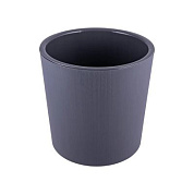 Горшок для цветов с дренажной вставкой Genius 3,9л, d182, h180мм(серый Полимербыт 4376505