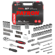 Набор инструментов 94 пр 1/4''&1/2'' 6-гр PATRON P-4941-5