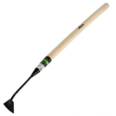 Мотыга стальная, 60 x 80 x 780 мм, узкая, деревянный черенок, Россия Сибртеx 62312