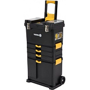 Тележка 3-х сегментная для инструмента со съемными ящиками 45х28х82/104см Vorel 78736