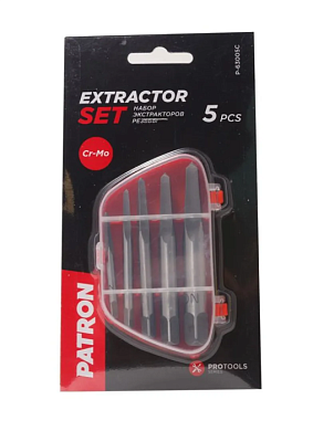 Набор экстракторов резьбы HSS 4241 6 пр М3-М25 PATRON P-63005C