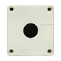 Корпус КП101 пластиковый 1 кнопка белый EKF PROxima cpb-101-w