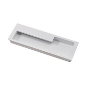 Ручка меб. врезная мет. NOVA 128 матовый белый правая часть AKS 72128