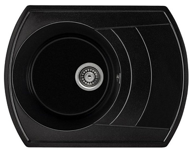 Мойка кухонная из мраморной крошки, оникс, A01-25 Gerhans