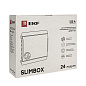 Щит распред, встраиваемый ЩРВ-П-24 "SlimBox" IP41 EKF PROxima sb-v-24