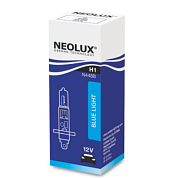 Лампа автомобильная галогенная N448B-BLUE LIGHT (H1) 55W 12V P14.5S 10X2 NEOLUX, Германия NEOLUX N448B-01B