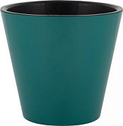 Горшок для цветов InGreen London D280мм, 10,5л c дренажной вставкой, тропический лес Пластик Репаблик IG620810096