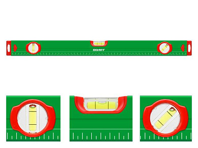 Уровень 600 мм магнитный, бытовой, Волат 31025-060