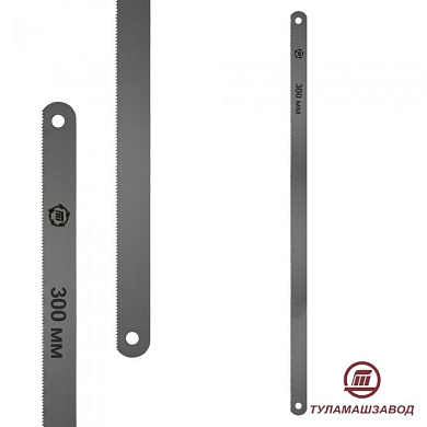 Полотно ножовочное ручное 300x10x0,65 мм Туламаш 73909