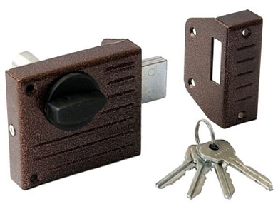 Замок накладной ЗН1-2.1(медь ЗЕНИТ 00-00000655