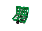 Набор инструментов 39 пр. 3/8'' 12-гр. Toptul GCAI3902