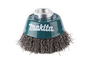 Щетка д/шлиф.маш. проволочная чашечная 100 мм, для УШМ, гофрированная, нерж., M14х2 Makita D-78564
