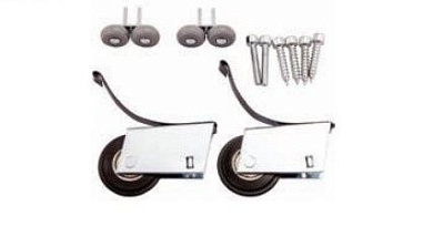 Комплект роликов SENATOR закрытый для 1 раздвижной двери 50 кг AKS LIGHT 24119