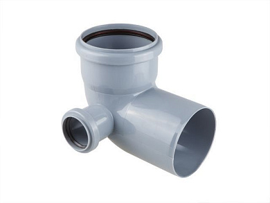 Отвод 110/50х87 левый РТП, для внутренней канализации РосТурПласт 36683